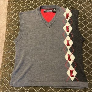 Vintage rare pelle pelle sweater vest size men xl
